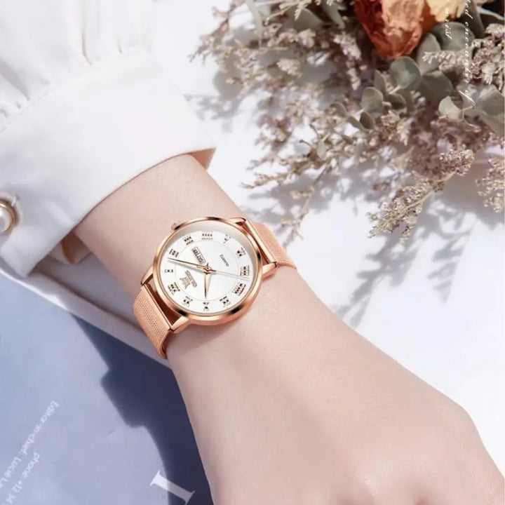 RELOGIO-FEMININO-ACO INOXIDAVEL-AURA-ROSE-GOLD-32MM-2