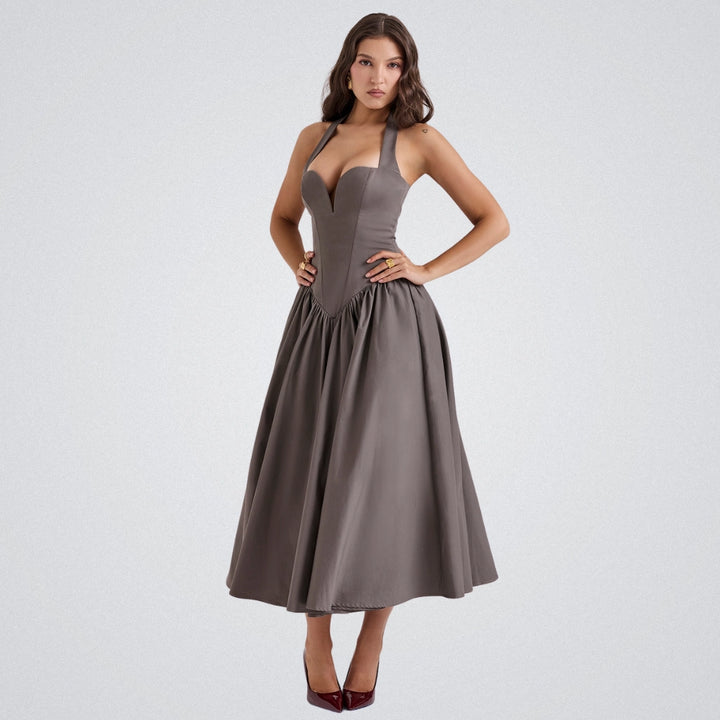 VESTIDO-MIDI-COQUETTE-CINZA