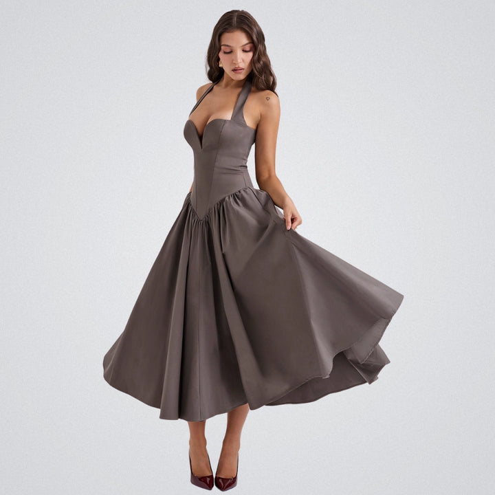 VESTIDO-MIDI-COQUETTE-CINZA